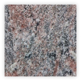 Texture de granite avec nuances de rose et gris.
