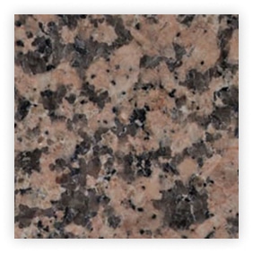 Texture de granit rose avec des nuances sombres