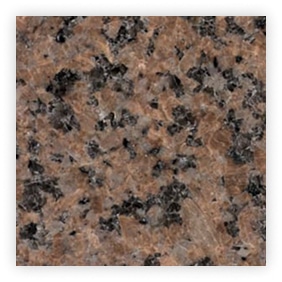Texture de granit brun avec taches sombres